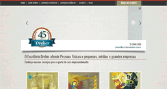 Desktop Screenshot of escritoriodreher.com.br